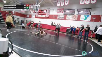 70-75 lbs Rr Rnd 5 - Sawyer Simpson, Salina Wrestling Club vs Waylon Murphy, Salina Wrestling Club