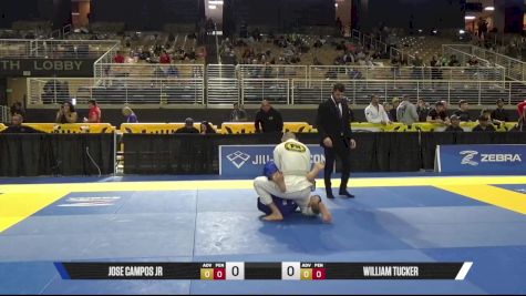 William Tucker vs Jose Campos Jr 2025 Pan Jiu Jitsu IBJJF Championship