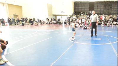 50 lbs Rr Rnd 2 - Madison Dragon, ICWL Lady Bruisers vs Carsyn Solis, MGW Black Widows - Girls