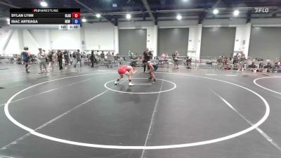 120 lbs Semifinal - Dylan Lynn, Glasgow WC vs Isac Arteaga, New Faith Wrestling Ac