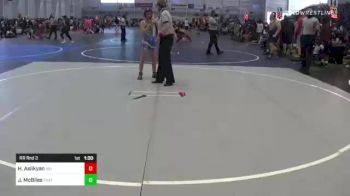 83 lbs Rr Rnd 3 - Jax McBiles, Thatcher War Eagles vs Henry Aslikyan, ISU