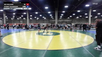 105 lbs Rr Rnd 1 - Mia Williams, THE U - GHSE vs Sydney Daxberger, NE Whale - GHSE