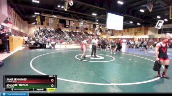 132 lbs Champ. Round 2 - Jagger French, Del Oro vs Jake Jennings, Clovis West