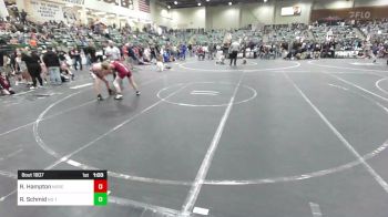 106 lbs Round Of 16 - Ronnie Hampton, NorCal Elite vs Rhett Schmid, No Team