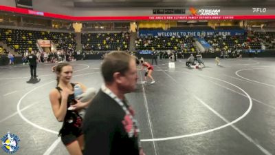 105 lbs Champ. Round 2 - Scarlett Reiter, Don Bosco vs Mara Davis, Algona