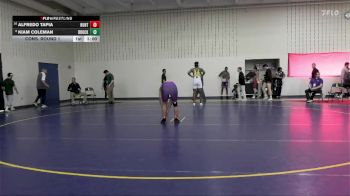 184 lbs Cons. Round 1 - Alfredo Tapia, Hunter vs Kiam Coleman, Brockport