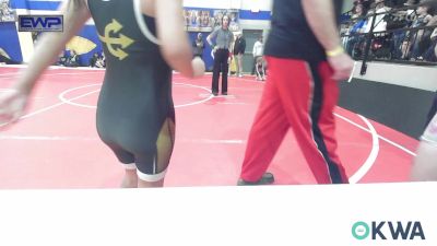 82 lbs Rr Rnd 1 - Liberty Hunt, Heat vs Brinnlie Hadjiconstantinou, Beggs Youth Wrestling Program