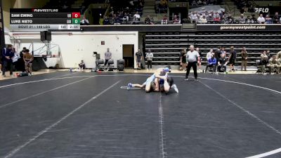 149 lbs Round Of 16 - Sam Ewing, University At Buffalo vs Luke Nieto, Long Island University