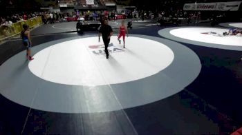 98 lbs Semis - Brandon Perez vs Santiago Guillent, Poway Wrestling