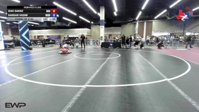 126 lbs Consi Of 8 #2 - Izak Saenz, Grind Wrestling Club vs Sardar Vadim, Warrior Trained Wrestling