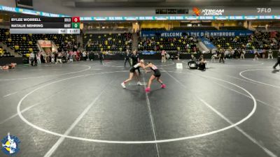 110 lbs Cons. Round 3 - Rylee Worrell, Solon vs Natalie Nehring, Hortonville