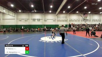 110 lbs Round Of 16 - Ralph Keeney, Ballston Spa vs Mason Mangialino, Comsewogue