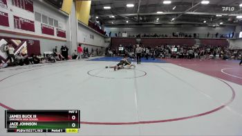 138 lbs Cons. Round 2 - James Buck III, Sahuarita High School vs Jace Johnson, Basha