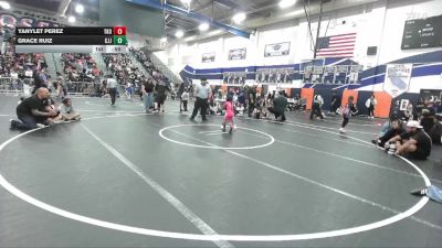 41-42 lbs Round 5 - Yanylet Perez, Tuff Kidz Outlawz vs Grace Ruiz, Crown Jiu Jitsu