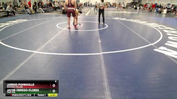 157 lbs Champ. Round 2 - Jarrod Pominville, Roanoke College vs Jacob Orrego-Flores, York (PA)