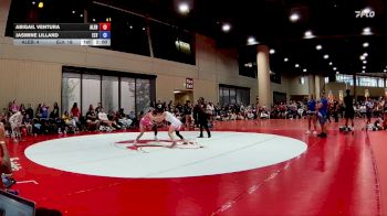 120 lbs Quarterfinals (8 Team) - Jasmine Lilland, Elevation WC vs Abigail Ventura, Alabama Elite Black