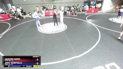 175 lbs Round 3 (16 Team) - Jackson Naven, KCWA-GR vs Jimmy Buentello, LAWA-GR