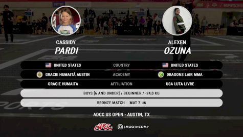 Alexen Ozuna vs Cassidy Pardi 2024 ADCC Austin Open