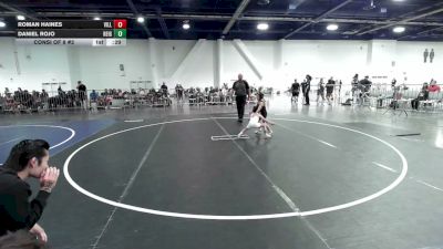 42 lbs Consi Of 8 #2 - Roman Haines, Vills Bros Wrestling vs Daniel Rojo, Reign WC