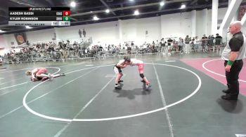 83 lbs Rr Rnd 3 - Aadesh Bassi, Coast Wr Acd vs Kyler Robinson, Shootbox WC