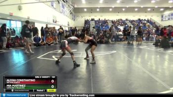 101 lbs Cons. Round 3 - Aliyah Constantino, Big Dog Ranch vs Mia Martinez, Cataline`s Wildcats