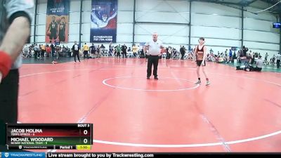 84 lbs Rd# 4- 2:00pm Friday Final Pool - Jacob Molina, Terps Xpress vs Michael Woodard, NCWAY National Team