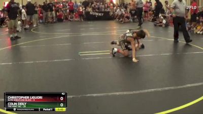 75 lbs Round 3 (6 Team) - Christopher Liguori, Elite Wrestling Black vs Colin Deily, The Hunt WC