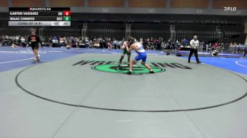 157 lbs Consi Of 16 #1 - Carter Vazquez, Stansbury vs Isaac Christo, Omaha Skutt Catholic