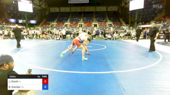 106 lbs Cons 64 #2 - Jameson Small, Nebraska vs Brett Kiecker, Minnesota