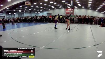 56 lbs Cons. Round 3 - Kenny Tarrant, Hanover Hawkeye Youth Wrestlin vs Jack Costello-Minto, Chantilly Youth Association