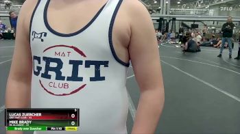 130 lbs Placement (4 Team) - Liam Israel, Grit Mat Club vs Jacob Kramer, PA Alliance