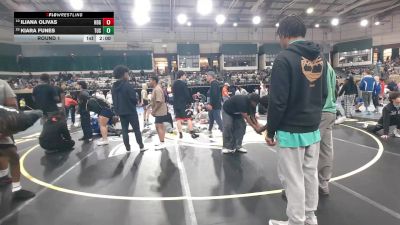 100 lbs Round 1 - Iliana Olivas, Havre De Grace vs Kiara Funes, Tuscarora