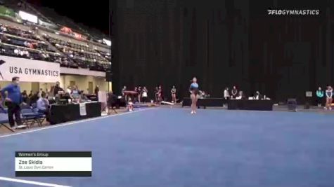 Zoe Skidis - Women's Group, St. Louis Gym Centre - 2021 Women's Xcel Region 4 Championships