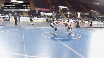150 lbs Consi Of 8 #2 - Toben Miller, North Middlesex vs Will LaVallee, Saint John's Prep