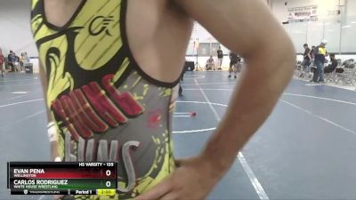 135 lbs Cons. Round 5 - Evan Pena, Wellington vs Carlos Rodriguez, White House Wrestling