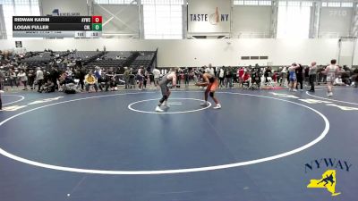 132 lbs Cons. Round 4 - Ridwan Karim, Amherst Youth Wrestling Club vs Logan Fuller, Club Not Listed