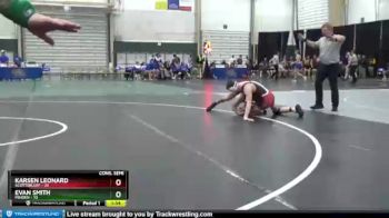 152 lbs Semis & 1st Wrestleback (8 Team) - Evan Smith, Minden vs Karsen Leonard, Scottsbluff