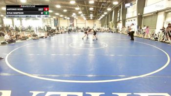 126 lbs Round Of 16 - Antonio Boni, Quest School Of Wrestling Gold vs Kyle Simpson, MF Dynasty