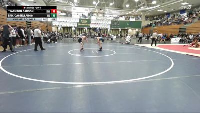 138 lbs Champ. Round 2 - Eric Castellanos, Walnut vs Jackson Carson, Murrieta Valley