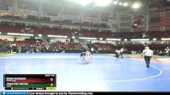 145 lbs Champ. Round 2 - Preston McCoy, Kuna vs Evan Sumsion, Middleton