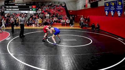 108 lbs Quarterfinal - Slade Horwat, Derry vs Eli Kettering, Elizabeth Forward