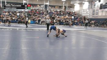 141 lbs Cons. Round 3 - Terrell Kinlicheenie, New Mexico Highlands vs Joseph Airola, Nebraska-Kearney