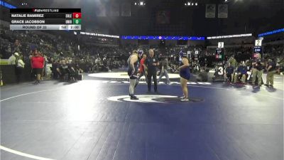 235 lbs Round Of 32 - Natalie Ramirez, Soledad (CC) vs Grace Jacobson, Union Mine (SJ)