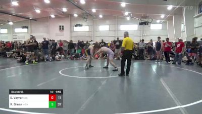 190 lbs Pools - Ethan Vayro, Rebellion vs Rj Green, Michigan Mayhem