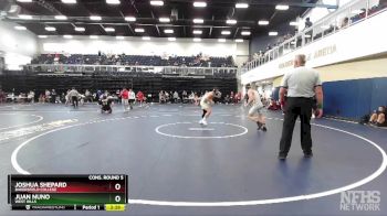 174 lbs Cons. Round 5 - Joshua Shepard, Bakersfield College vs Juan Nuno, West Hills