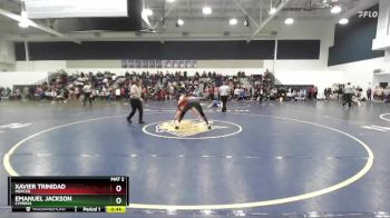 126 lbs Cons. Round 2 - Emanuel Jackson, Cypress vs Xavier Trinidad, Merced