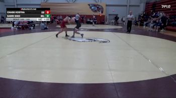 149 lbs Cons. Round 3 - Sabri Sino, Millikin vs Chase Kostka, Coe