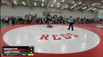 110 lbs 1st Place Match - Phoebe Gutierrez, Adams City vs Rylee Balcazar, Fort Lupton