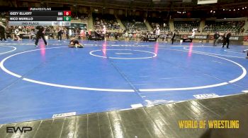 130 lbs 2nd Place - Ozzy Elliott, The Glasgow Wrestling Academy vs Nico Murillo, Sanderson Wrestling Academy