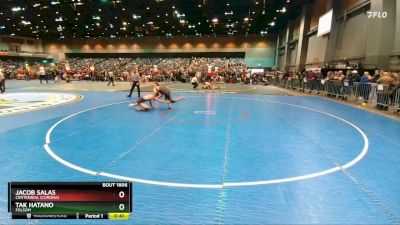 138 lbs Cons. Round 7 - Jacob Salas, Centennial (Corona) vs Tak Hatano, Folsom